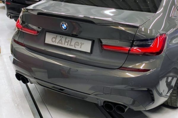carbon trunk spoiler BMW 3 series G20