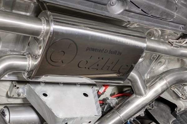 BMW X5 M50i exhaust