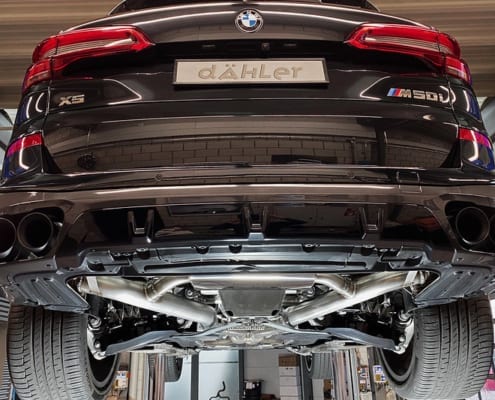 bmw x5 m50d exhaust upgrade