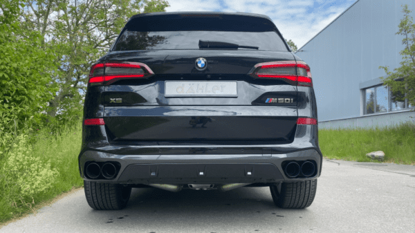 BMW X5 M50i cat-back exhaust