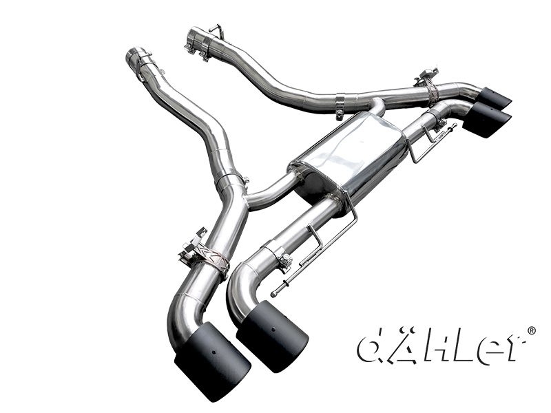 dÄHLer Competition Line X5M F95 X6M F96 cat back exhaust system