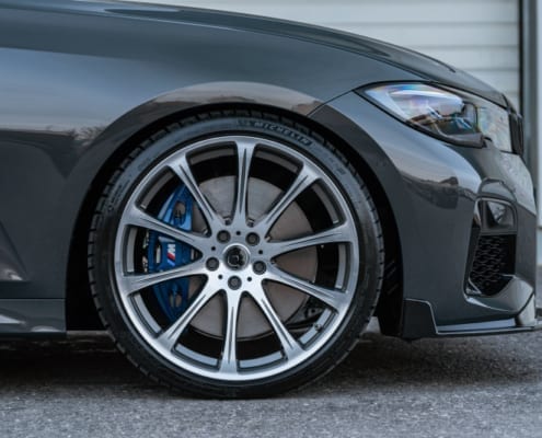 20 inch wheels | front splitter | 20 inch forged wheels | front splitter | BMW 3 series G20 G21