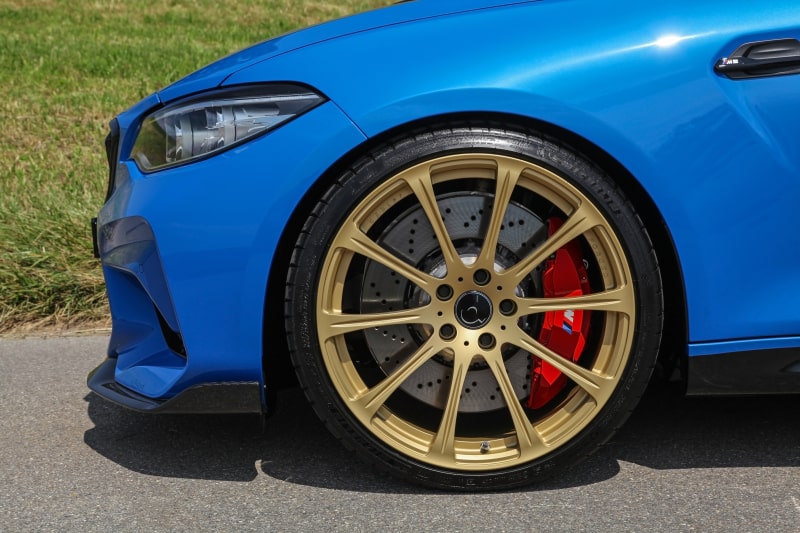 BMW M2 CS forged wheels tuning spoiler carbon wheels exhaust