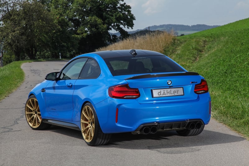 BMW M2 CS tuning spoiler carbon wheels exhaust