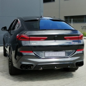 BMW X6 G06 M50i dAHLer cat-back exhaust system tuning