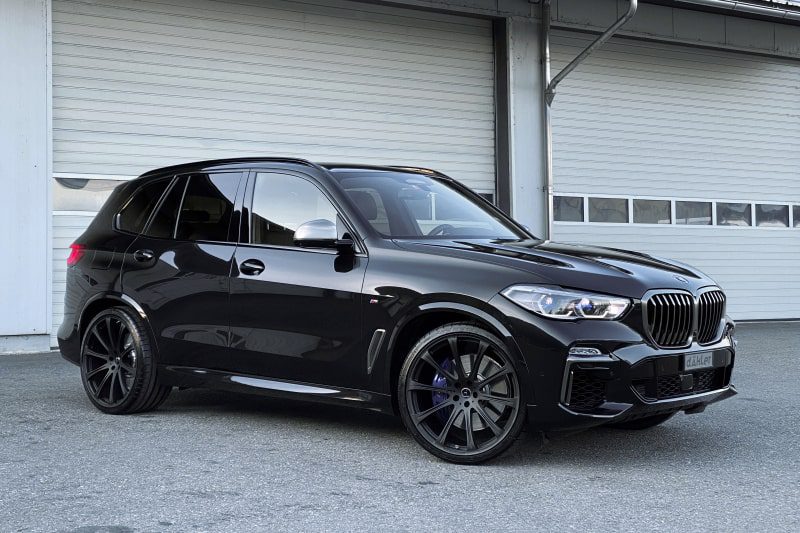 BMW X5 M50i G05 dAHLer cat-back sports exhaust system forged wheels