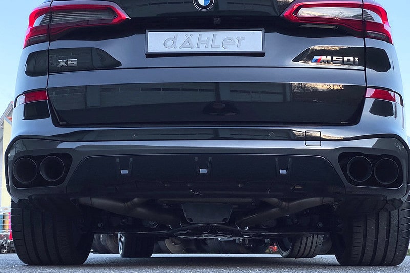 BMW X5 M50i dahler exhaust system