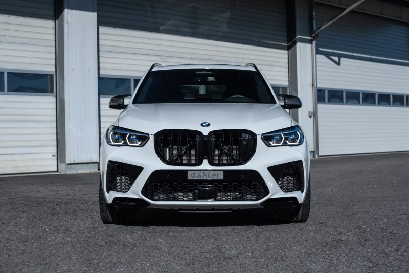 BMW F95 X5M Competition dAHLer engine tuning exhaust control forged lowering carbon spoiler