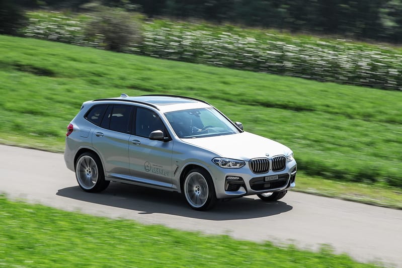 BMW X3 M40i exhaust M40d power pedal dAHLer Tuning