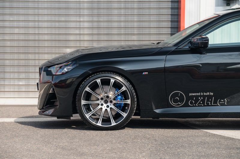 BMW M240i xDrive G42 exhaust tune lowering spring set forged wheels valve controller dahler kies motorsports