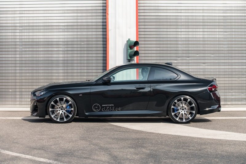 BMW M240i xDrive G42 exhaust tune lowering spring set forged wheels valve controller dahler kies motorsports