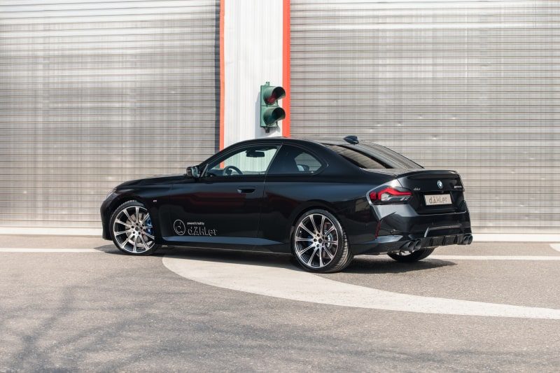 BMW M240i xDrive G42 exhaust tune lowering spring set forged wheels valve controller dahler kies motorsports