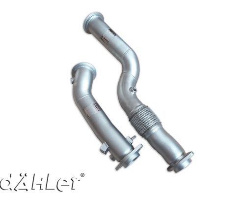 dÄHLer Catless Downpipe S58 BMW G80 M3 without OPF Catless downpipe BMW M3 G80 S58 engine G81 M4 G82 G83 G87 M2