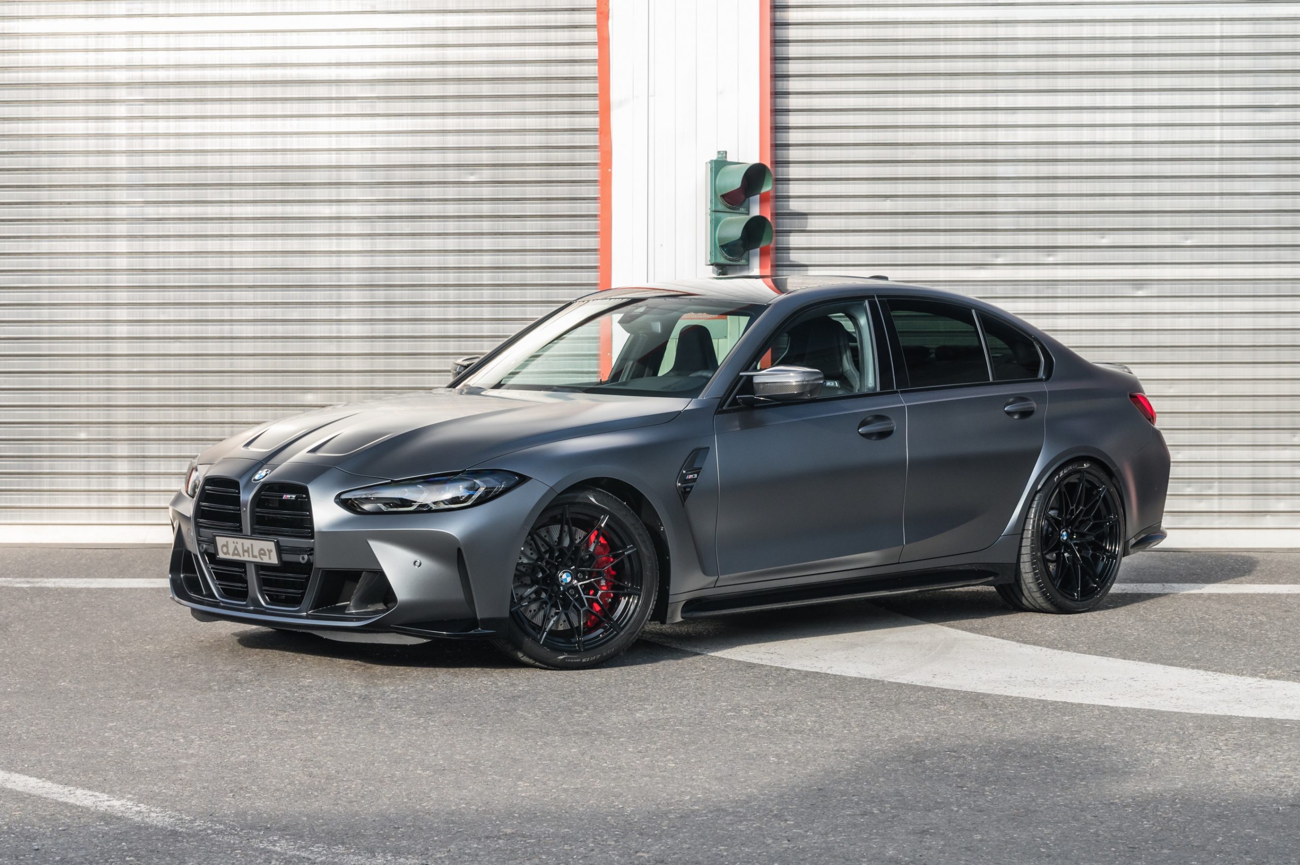 Dähler Forged Wheels BMW M3 M4 front splitter exhaust system lowering diffuser engine tuning