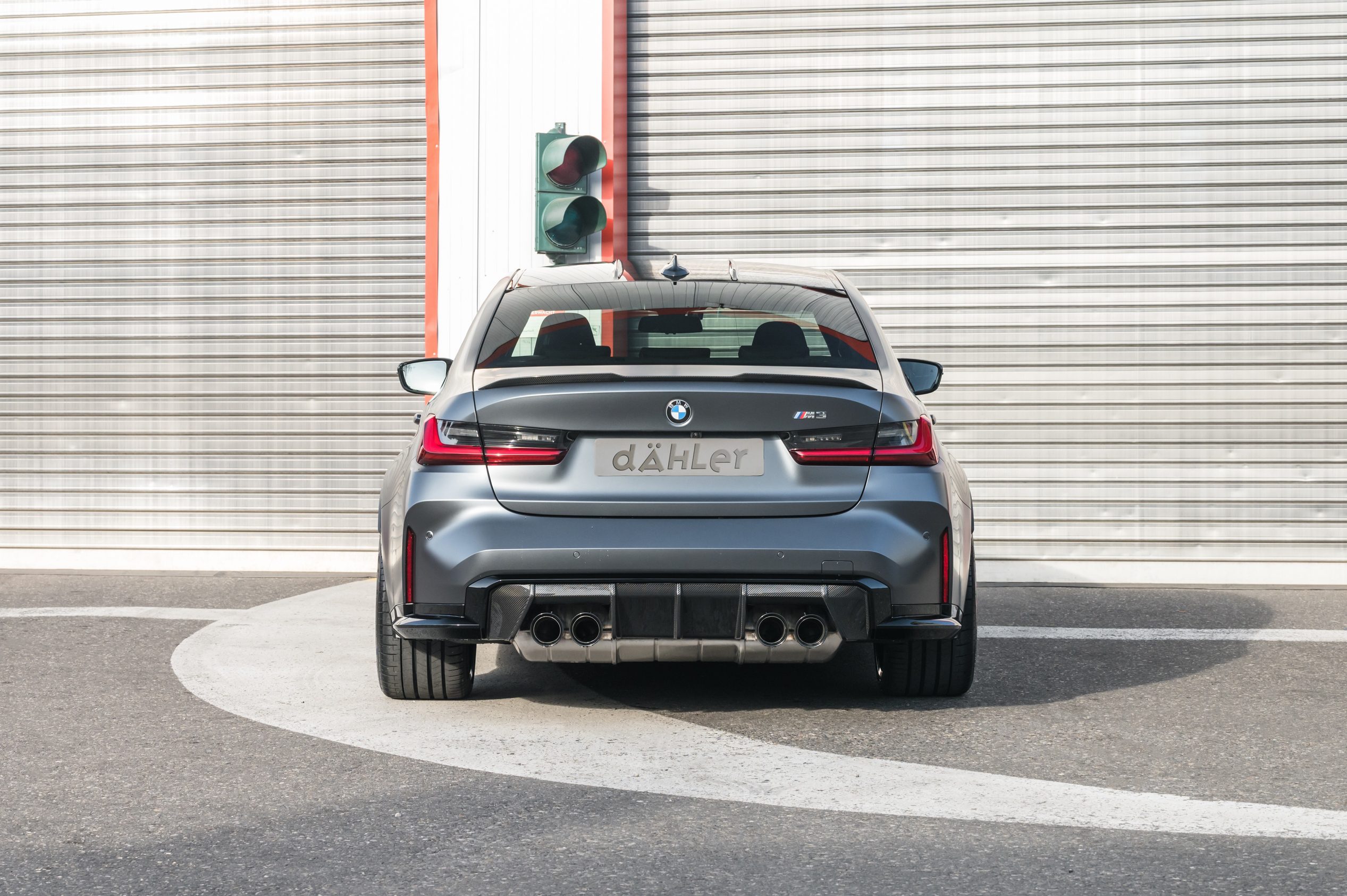 Dähler Forged Wheels BMW M3 M4 front splitter exhaust system lowering diffuser engine tuning