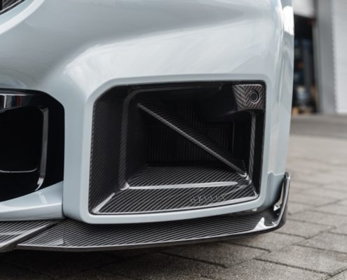 dÄHLer 3 piece carbon front splitter BMW M2 G87 front spoiler lip splitter carbon