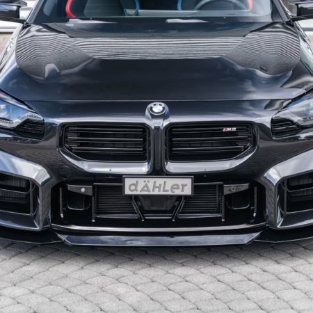 Dahler, Dähler, Daehler, BMW, Tuning, BMW M, M2, G87, Exhaust, Engine Tune, Sound, Wheels, Forged, Lowering, Springs, USA, KIES, Valve Controller, spoiler, splitter, carbon, M2 front lip