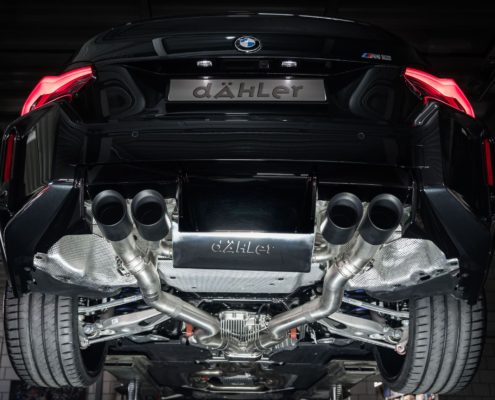 dAHLer HP Exhaust System BMW M2 G87 Dahler, Dähler, Daehler, BMW, Tuning, BMW M, M2, G87, Exhaust, Engine Tune, Sound, Wheels, Forged, Lowering, Springs, USA, KIES, Valve Controller, spoiler, splitter, carbon, Red Line, High Performance,