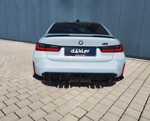 dÄHLer 21 inch forged wheels, lowering, exhaust, BMW G8x (8) dÄHLer 21 inch forged wheels, lowering, front lip splitter, sports exhaust, BMW G8x M3 M4