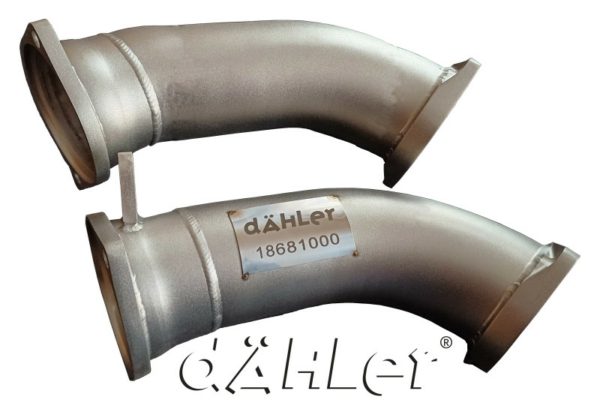 Dahler Dähler Tuning downpipes BMW M60i X5M F95 LCI S68 engine catless down pipe