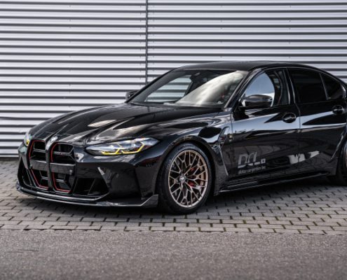 BMW M3 CS G80, dÄHLer tuning, exhaust system, forged wheels, lowering springs, engine tune, carbon front lip, splitter, valve controller, dahler attc, pedal bmw