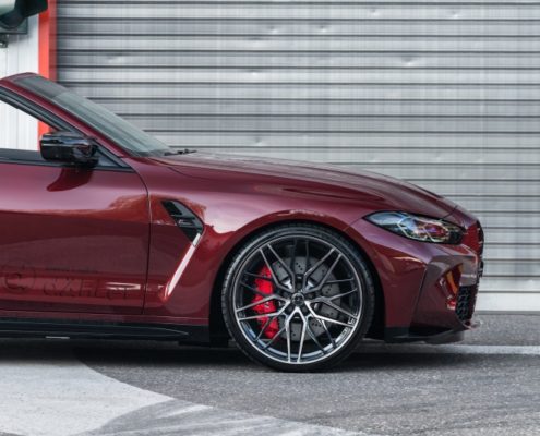 BMW M4 Convertible G83 by dÄHLer BMW M4 Convertible G83, dÄHLer tuning, exhaust system, forged wheels, lowering springs, engine tune, carbon front lip, splitter, valve controller, dahler bmw