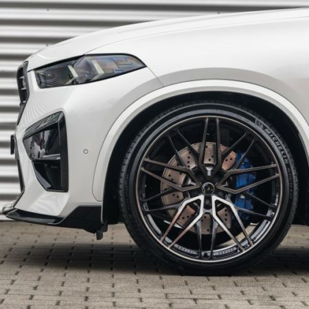 BMW X5M F95 LCI, 2024, dÄHLer tuning, exhaust system, forged wheels, lowering springs, engine tune, carbon front lip, splitter, valve controller, dahler attc, pedal bmw, carbon front lip, splitter, spoiler