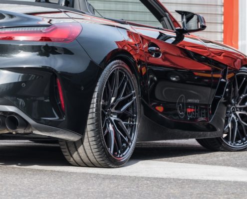BMW Z4 Roadster G29 dähler dahler Tuning forged wheels engine tune exhaust valve controller wind deflector made in Germany tüv front lip carbon fiber