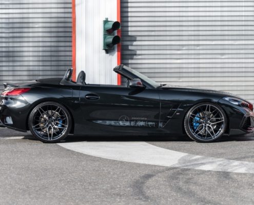 BMW Z4 Roadster G29 dähler dahler Tuning forged wheels engine tune exhaust valve controller wind deflector made in Germany tüv front lip carbon fiber