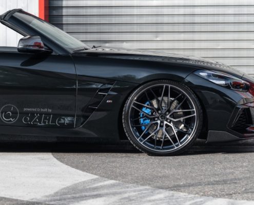 BMW Z4 Roadster G29 dähler dahler Tuning forged wheels engine tune exhaust valve controller wind deflector made in Germany tüv front lip carbon fiber