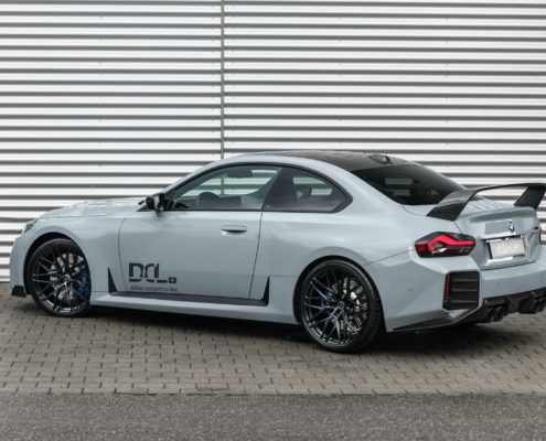 BMW M2 G87 by dÄHLer BMW 2 series M2 G87 3 piece dAHLer carbon front lip, forged wheels, exhaust system, engine tune, valve controller