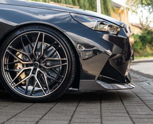 dAHLer carbon fiber front lip BMW M5 G90 G99 dAHLer carbon fiber front lip splitter BMW M5 G90 G99