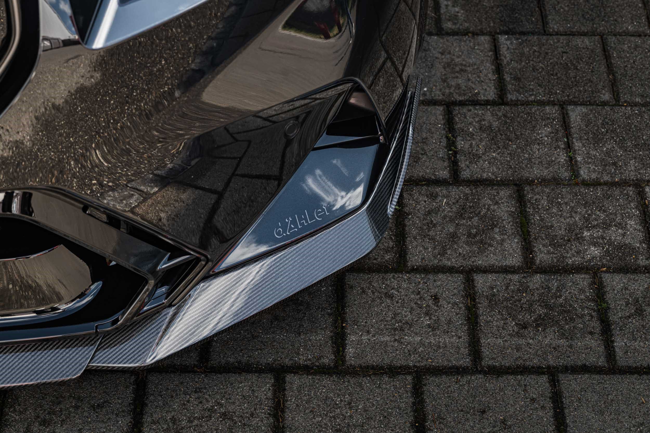 dAHLer carbon fiber front lip BMW M5 G90 G99 dAHLer carbon fiber front lip splitter BMW M5 G90 G99