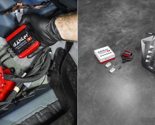 BMW X7 LCI exhaust sound valve controller Dähler