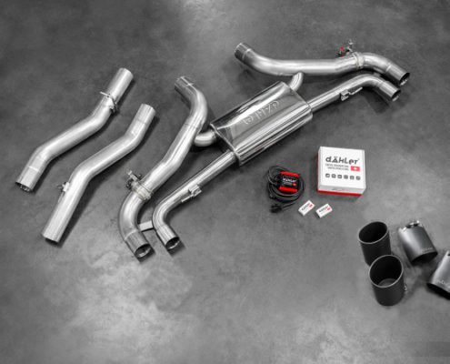 BMW X7 M60i sport exhaust system by dÄHLer