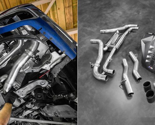 BMW X7 M60i sport exhaust system by dÄHLer_
