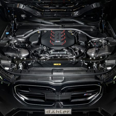 BMW M5 G99 Touring Wagon engine tuning exhaust system forged wheels carbon front lip valve controller attc anti theft gas pedal commander