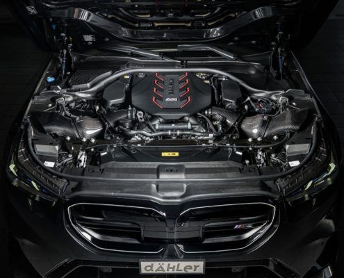 BMW M5 G99 Touring Wagon engine tuning exhaust system forged wheels carbon front lip valve controller attc anti theft gas pedal commander