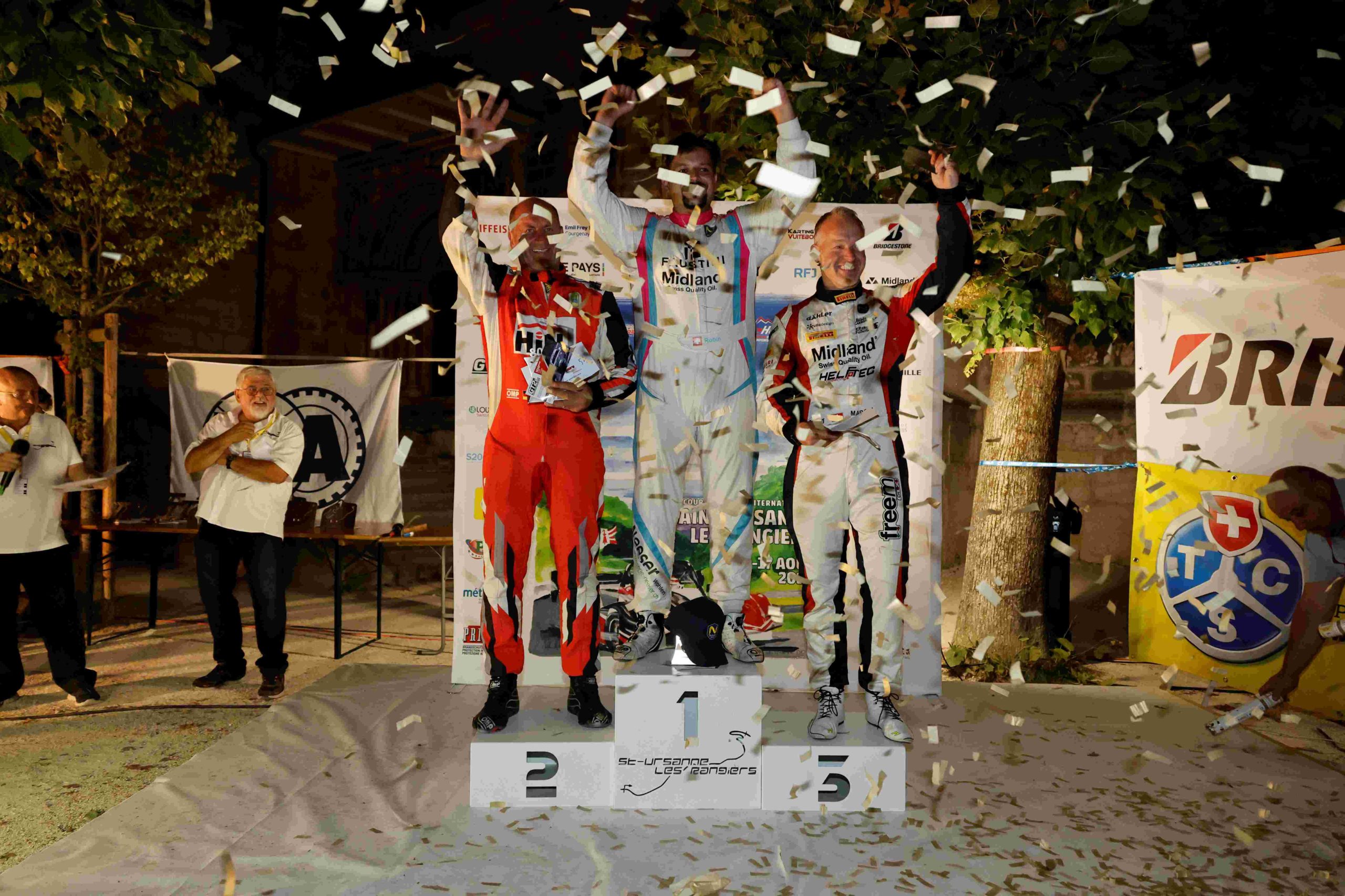 Marcel Steiner - Podest Marcel Steiner Bergmeister Schweiz Rennen Dähler Tuning