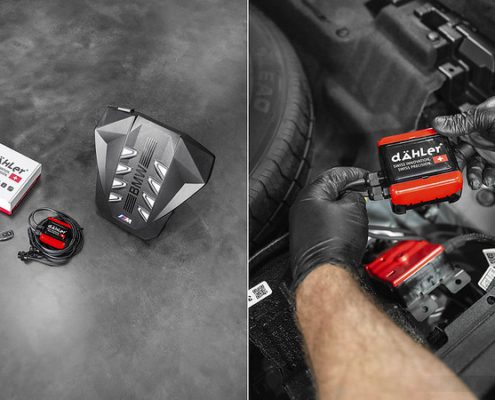 BMW X5 LCI Dähler exhaust valve controller