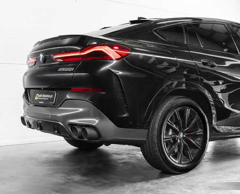 BMW X6 LCI engine tune Dähler sport exhaust system M60i Dähler forged wheels valve controller