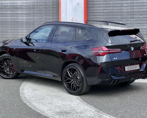 BMW X3 M50e G45 exhaust tune wheels springs