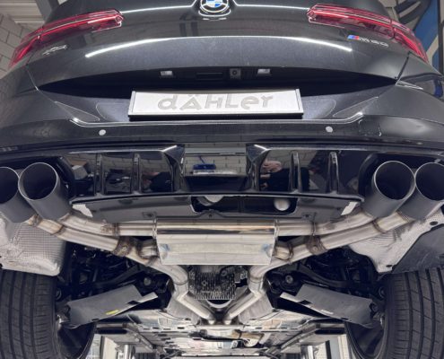 BMW X3 M50 exhaust system G45 sport sound tuning