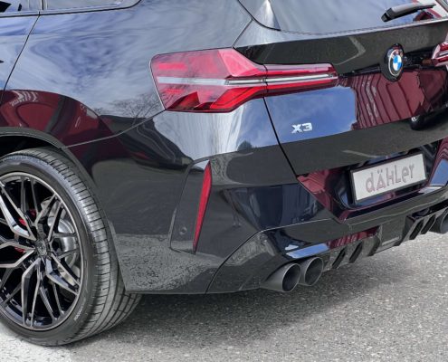 BMW X3 G45 engine tune exhaust system lowering Dähler