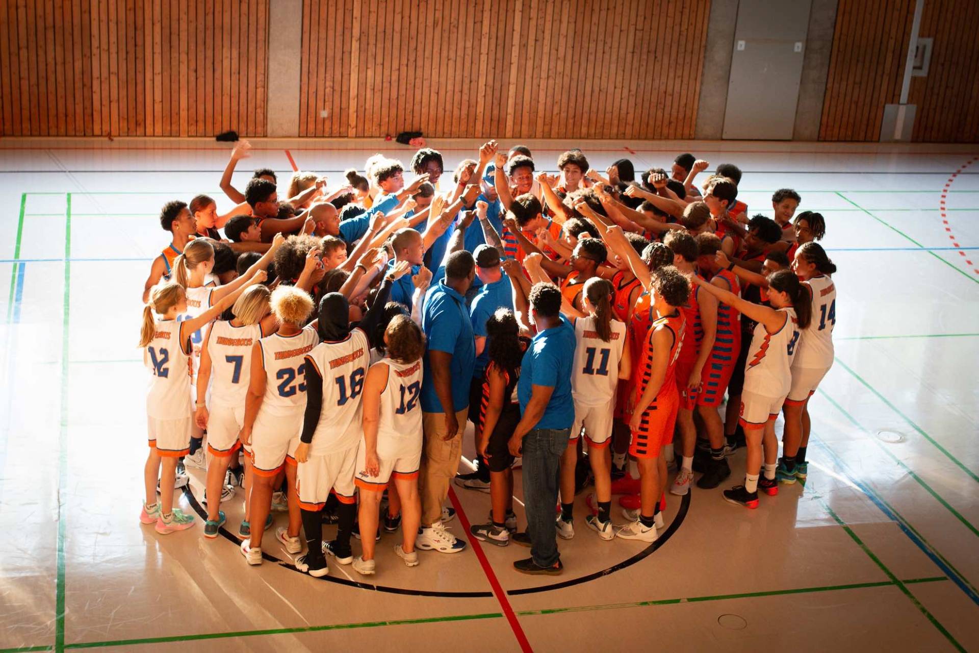Kaiserslautern Thunderbolts Basketball Teamfoto