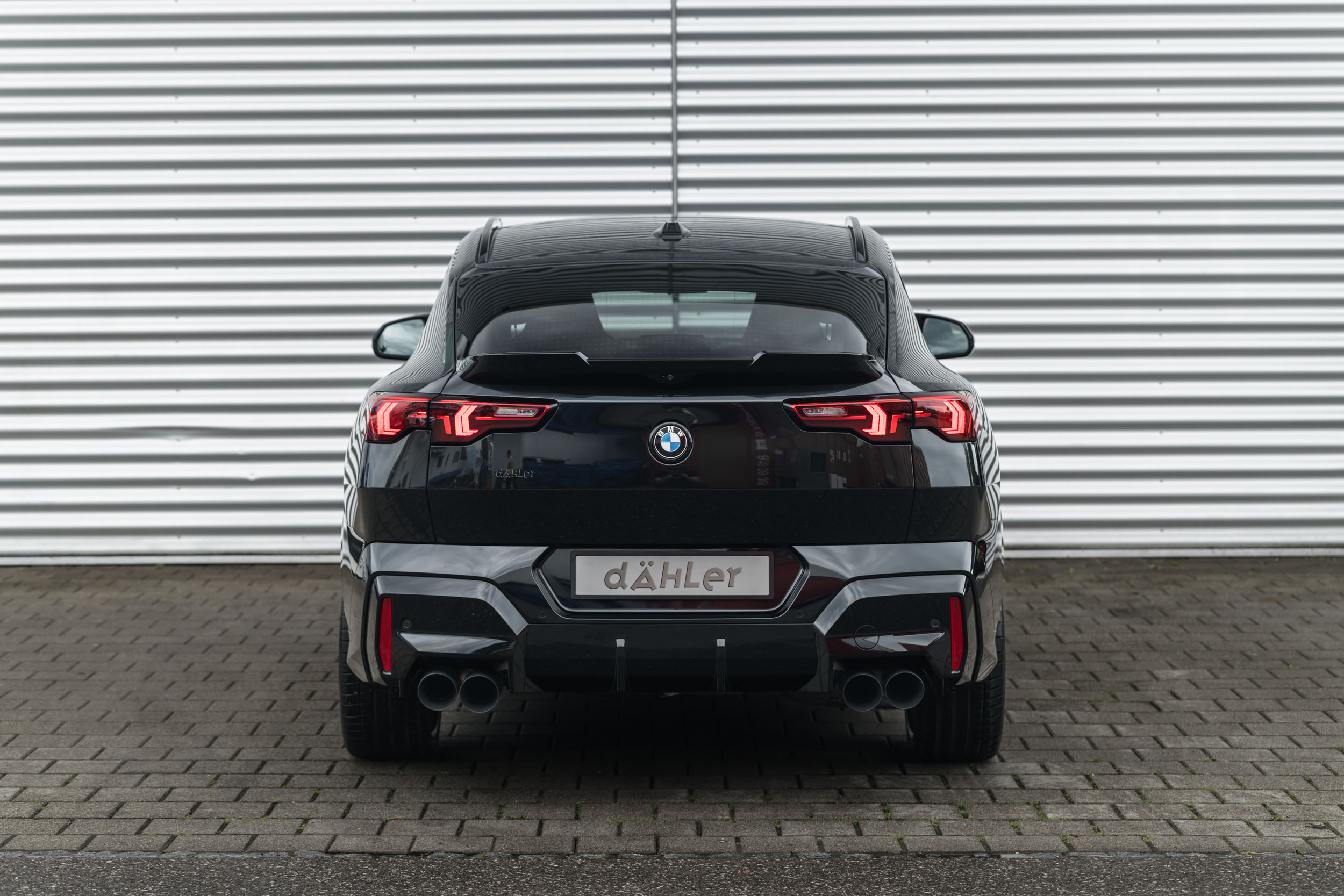 BMW X2 U10 engine tune Dähler sport exhaust system Dähler forged wheels valve controller