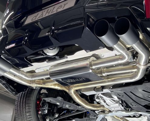 dÄHLer sport exhaust BMW X2 M35i U10 dÄHLer sport exhaust BMW X2 M35i U10