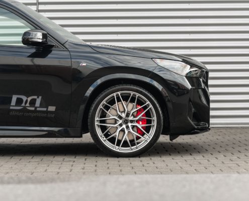 BMW X1 U11 with dÄHLer Forged Wheels BMW X1 U11 tuning, sport exhaust, wheels, lowering, anti-theft, valve controller, front spoiler lip
