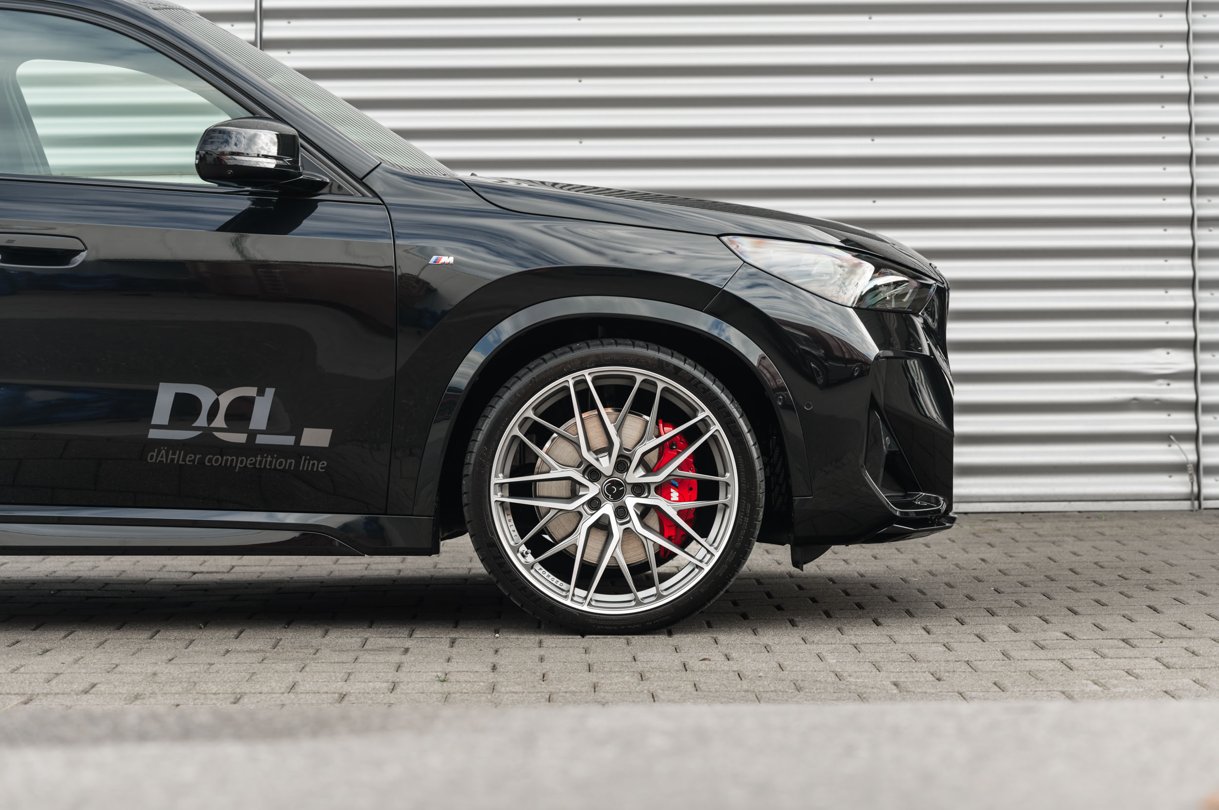 BMW X1 U11 with dÄHLer Forged Wheels BMW X1 U11 tuning, sport exhaust, wheels, lowering, anti-theft, valve controller, front spoiler lip